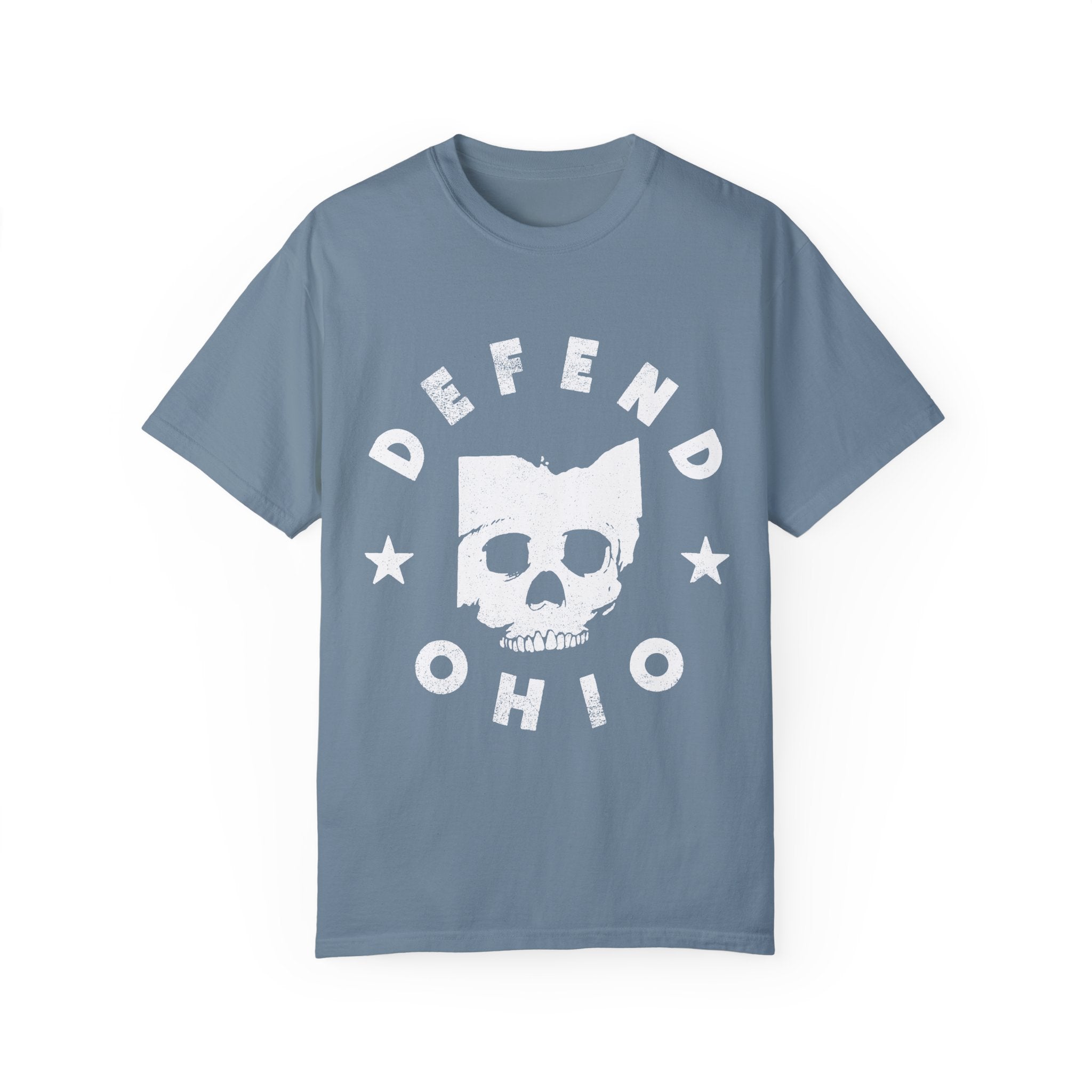 SKULL Custom Garment Dyed Cotton Tee
